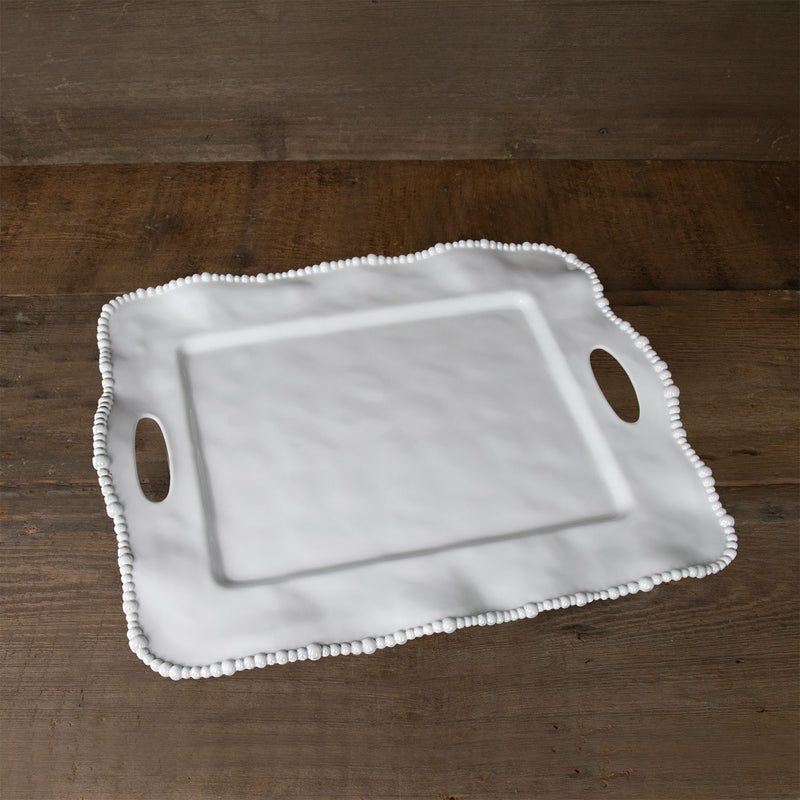 Vida Alegria Large Rectangular Tray with Handles