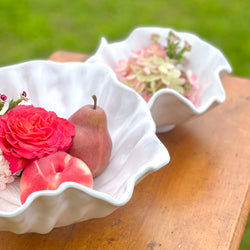 Vida Bloom White Melamine Medium Bloom Bowl By Beatriz Ball