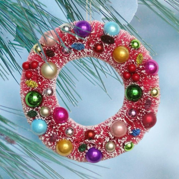 Bottlebrush Ball Wreaths by Cody Foster, Assorted