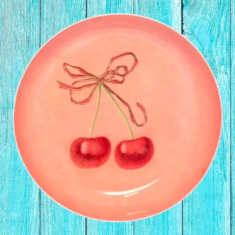 Petit Enamel Cherries Tray