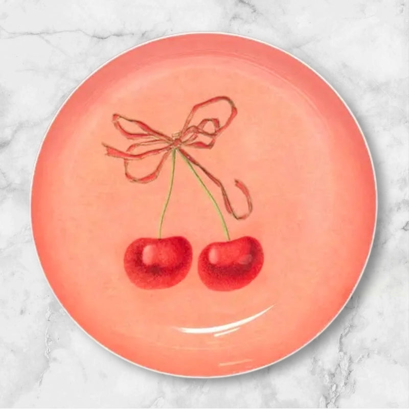 Petit Enamel Cherries Tray