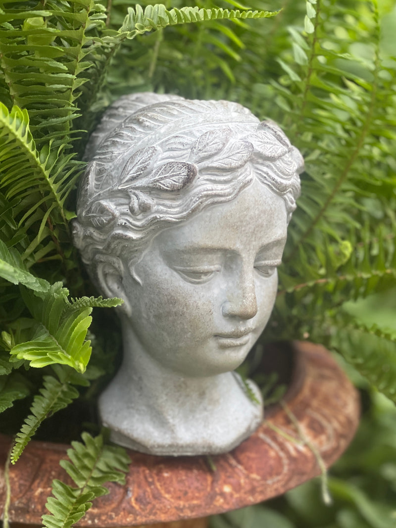 NEW! Small Cement Goddess Sculpture