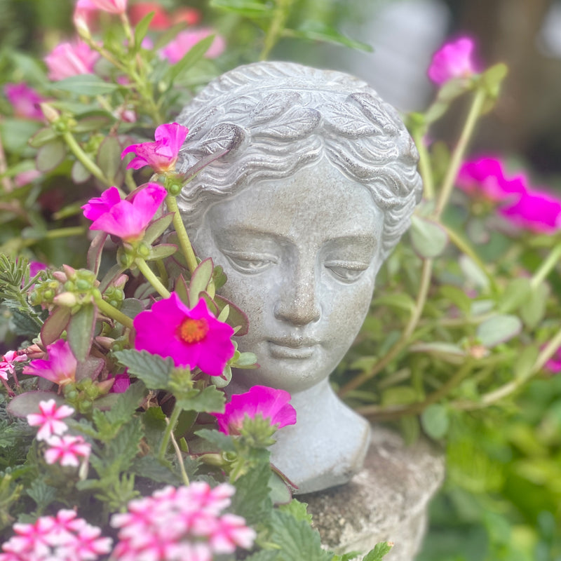 NEW! Small Cement Goddess Sculpture