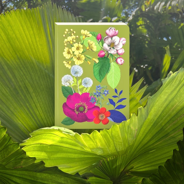 vibrant botanical writing journals by Thomas Paul