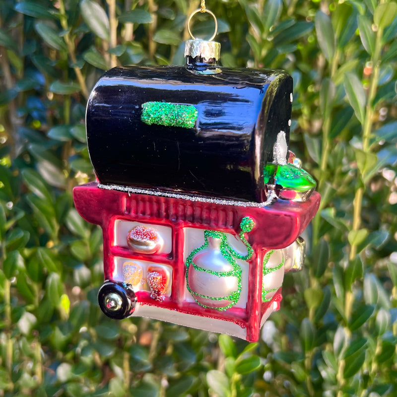 Grillmaster Glass Ornament