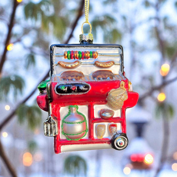 Grillmaster Glass Ornament