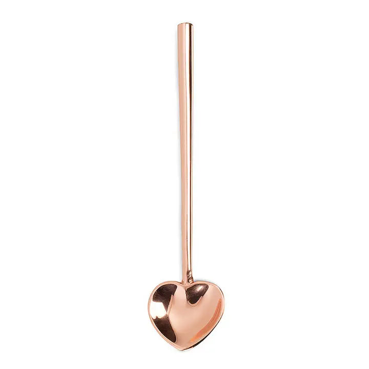 Rose Gold Heart Spoon