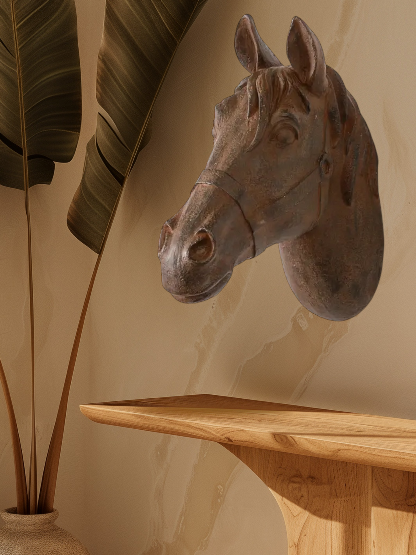 Handsome Horse Head Wall Mount – Schuyler Pond Home and Garden