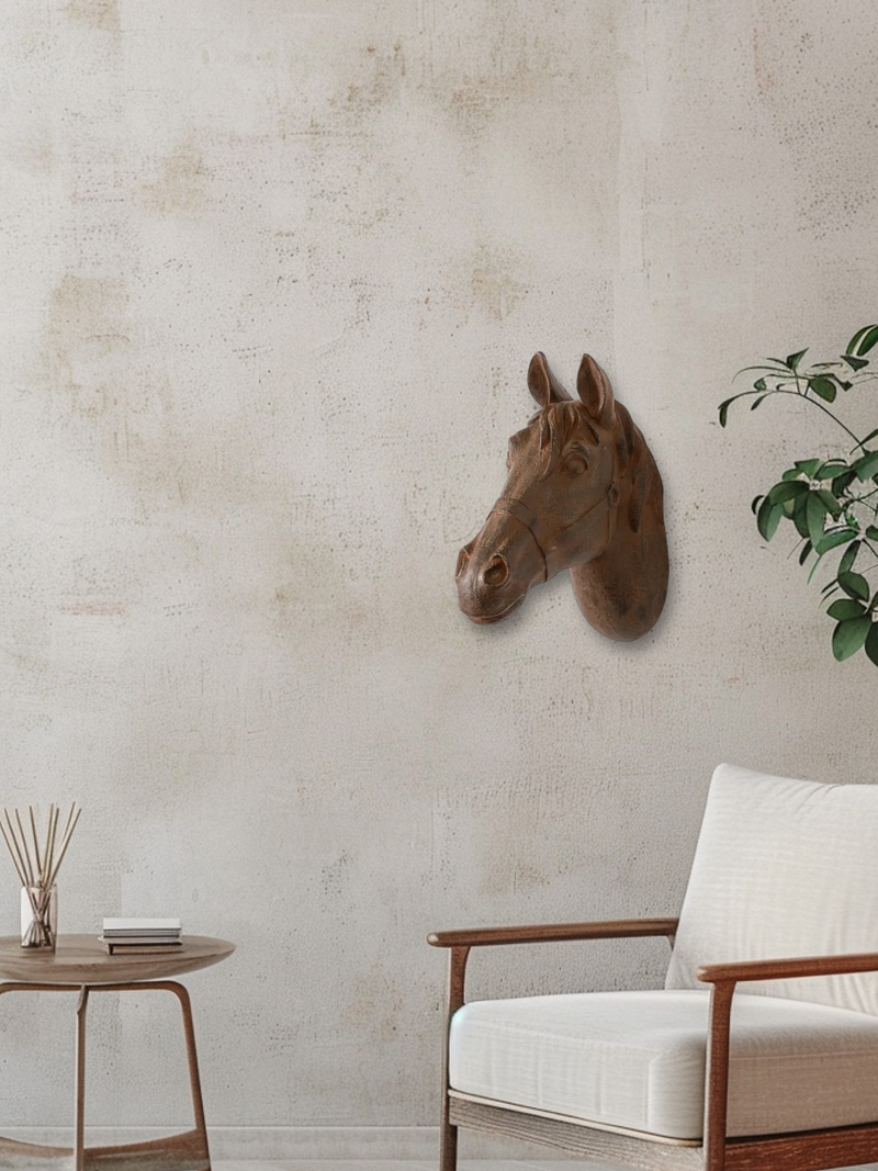 Handsome Horse Head Wall Mount