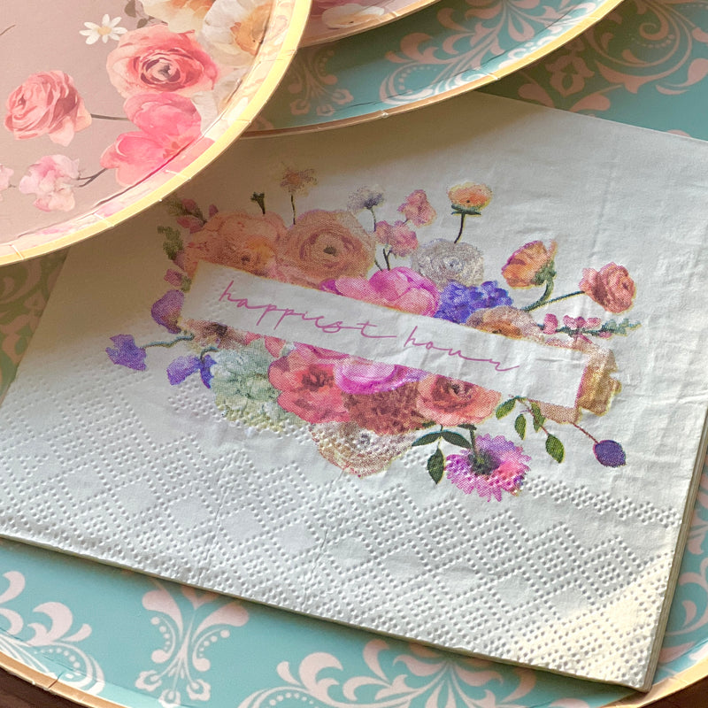 Patisserie Paper Plates and Napkins by Josi James