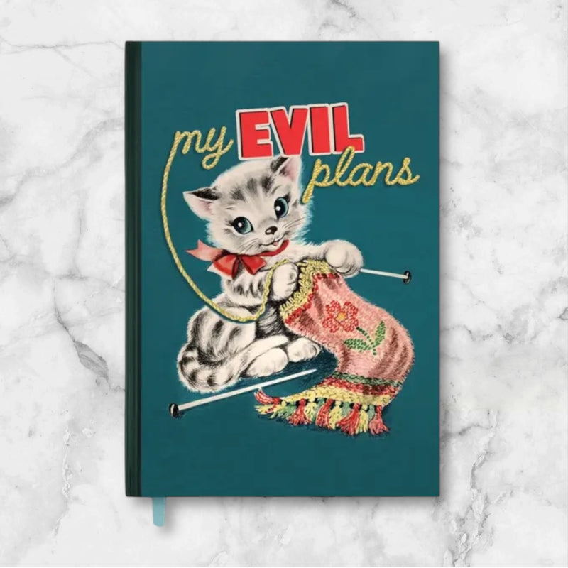 Fun Vintage Inspired Hardcover Journals, 5 styles