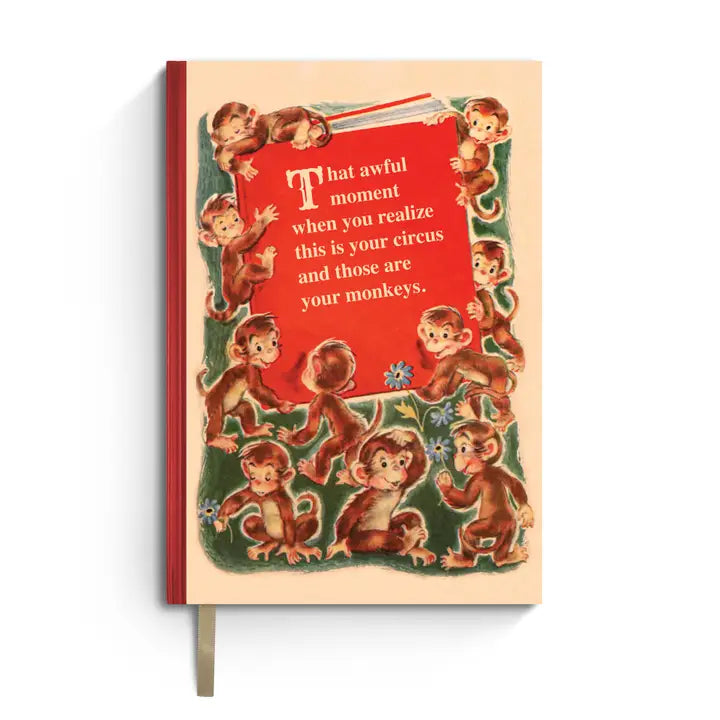 Fun Vintage Inspired Hardcover Journals, 5 styles