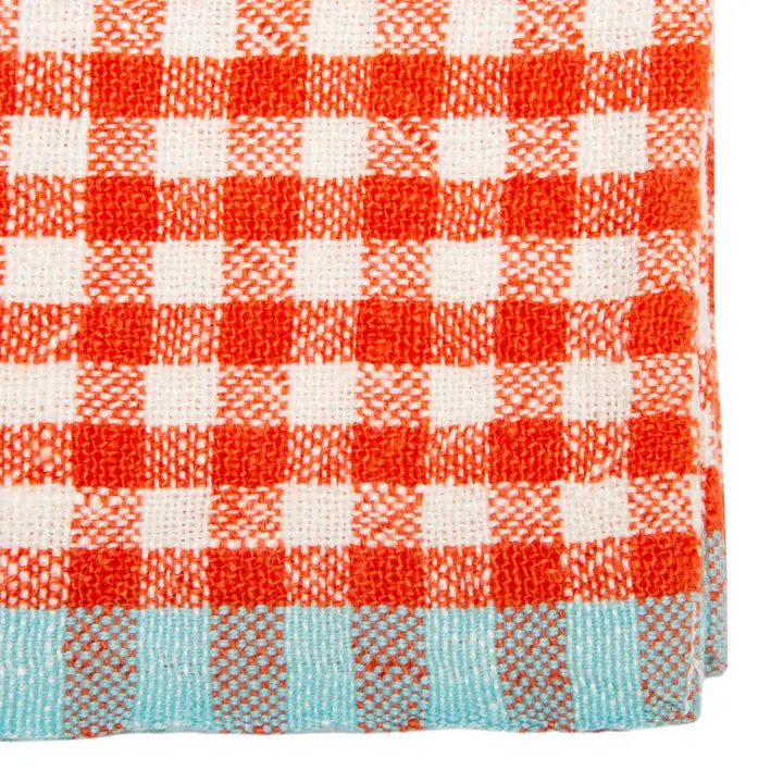 Heavyweight Gingham Linen Tea Towels by Caravan, 6 Assorted Colors