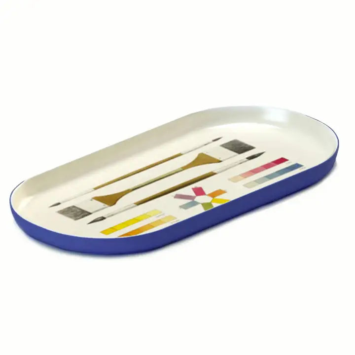 Colorful Artist Enamel Trays, Assorted