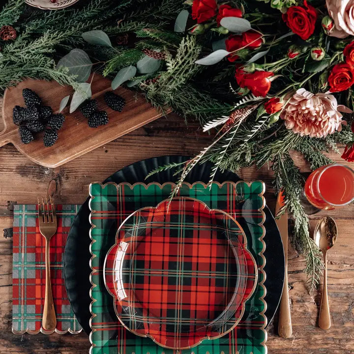 Holiday Paper Plates and Napkins, Assorted