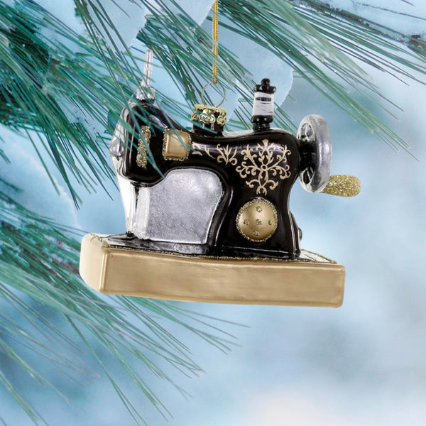 Vintage Sewing Machine Gift Ornament