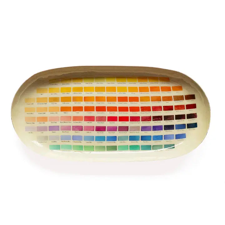 Colorful Artist Enamel Trays, Assorted