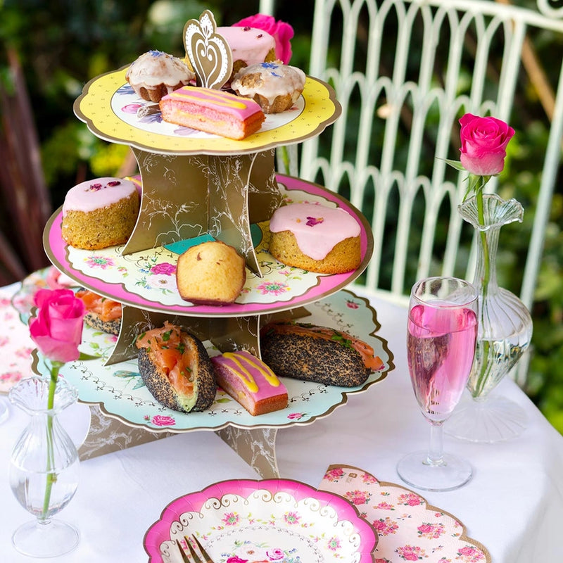 Truly Scrumptious Paper Plates, Bowls and Napkins by Talking Tables
