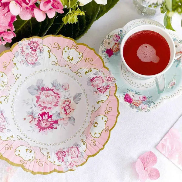Truly Scrumptious Paper Plates, Bowls and Napkins by Talking Tables