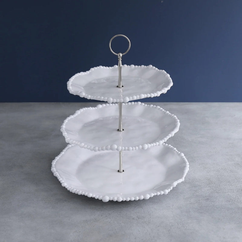 Vida Alegria Triple Tier Server by Beatriz Ball