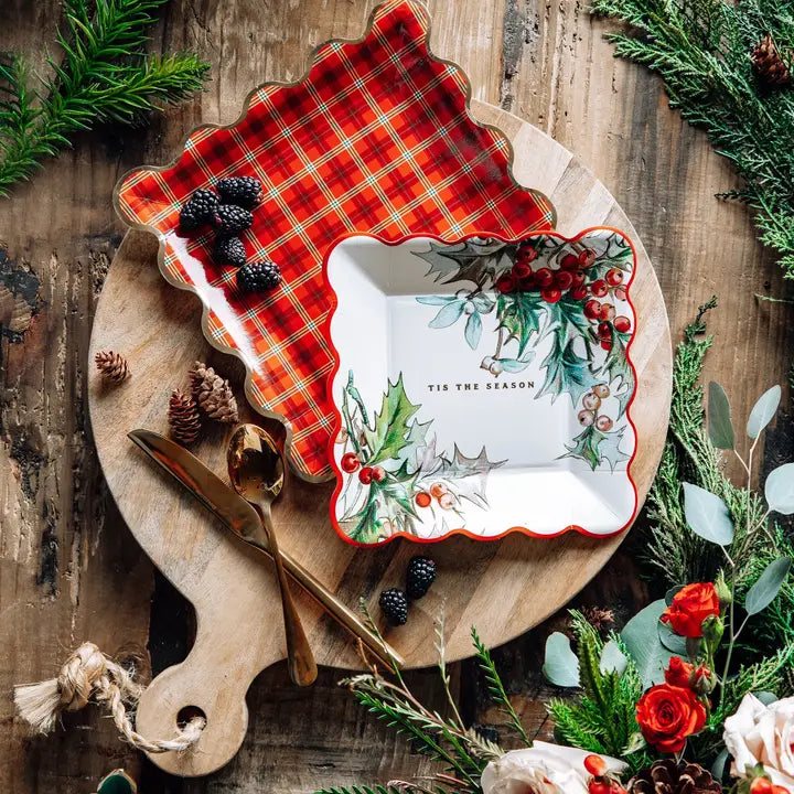 Holiday Paper Plates and Napkins, Assorted