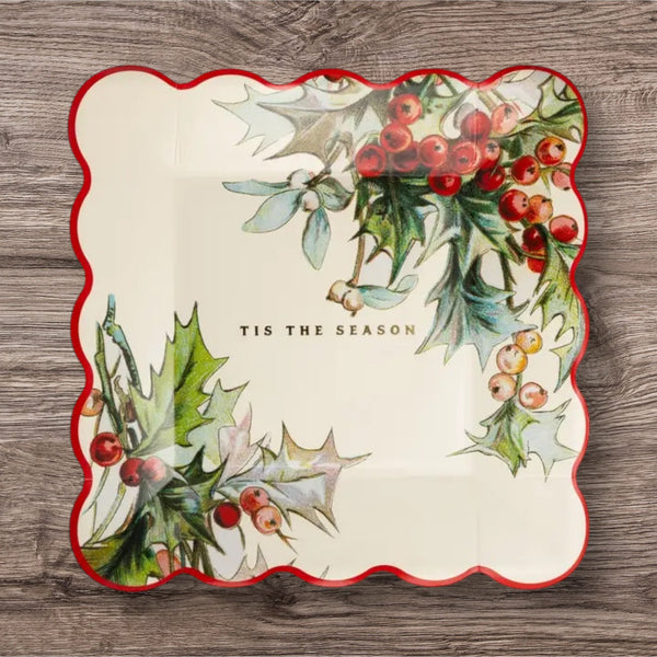 Holiday Paper Plates and Napkins, Assorted