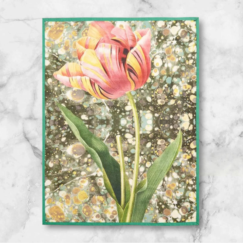 Lush Tulip Tea Towel by Thomas Paul