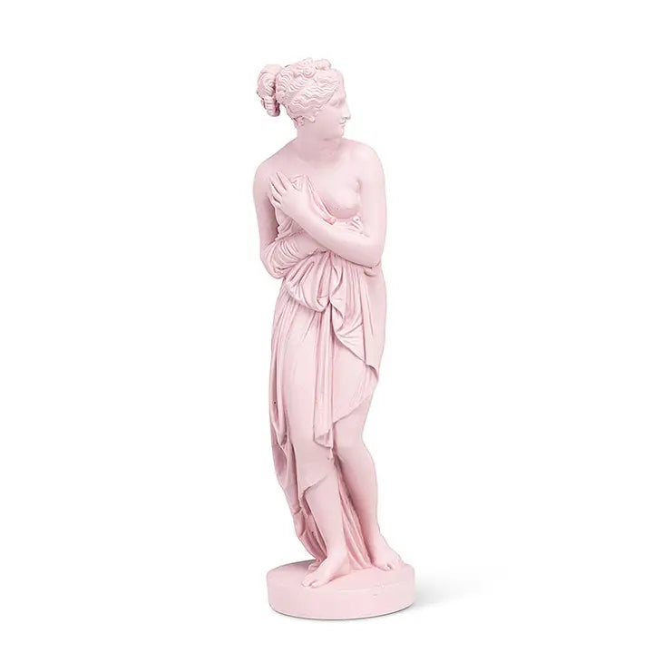 Standing Venus Sculpture in Pink