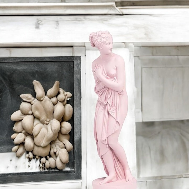 Last One! Standing Venus Sculpture in Pink