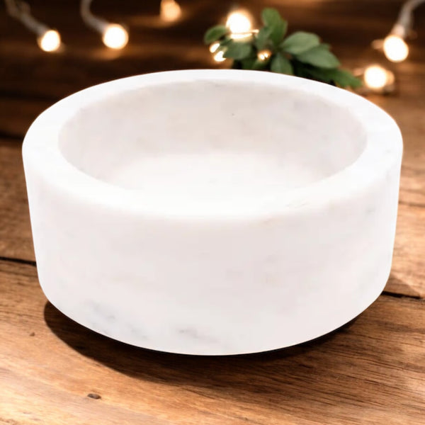 White Marble Champagne and Wine Coaster